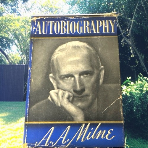 Vintage milne autobiography - vintage,