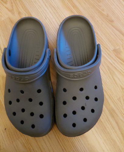 Crocs grey slip - crocs, clog