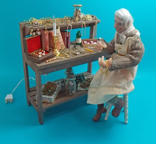 Dolls house miniature filled - house,