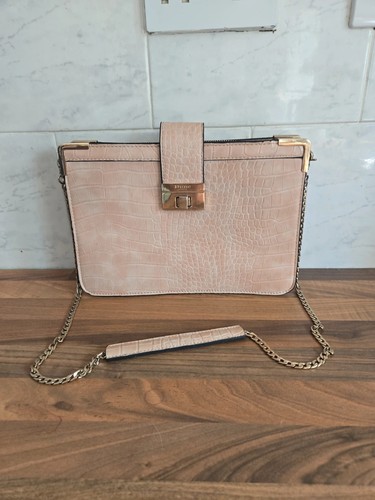 Dune london cream croc - cream, croc-effect