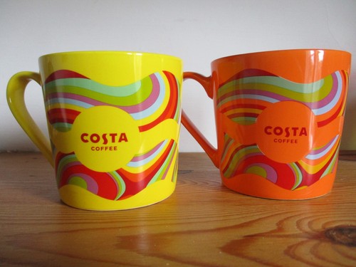 Costa coffee summer wave mugs