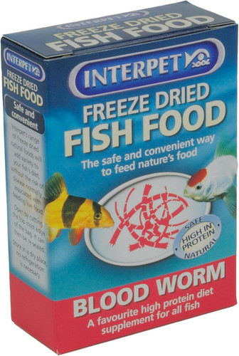 Freeze dried aquarium fish - freeze,