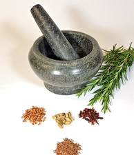 Granite Pestle & Mortar Very Heavy & Solid 3.1kg Used in Great Condition