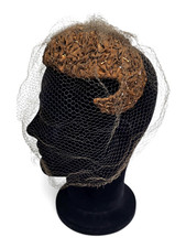 Vintage 1950s Brown Silk
