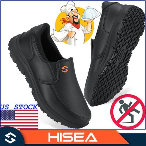 Hisea men non slip work - hisea, shoes