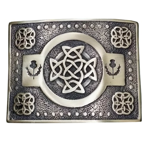 Scottish thistle kilt belt - thistle,
