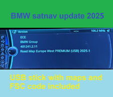 BMW F01 F07 F10 F11 F12 F13 F20 F30 satnav navigation idrive map update cic