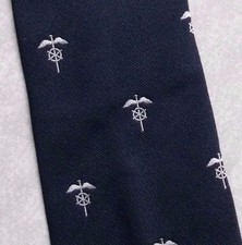 Vintage Regimental Tie Mens Necktie Club Association