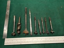 Vintage auger bits job lot - vintage,