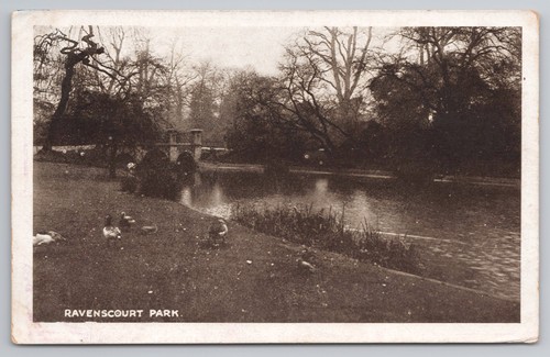 London postcard ravenscourt - postcard,