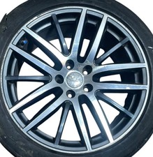 Maserati Ghibli 19'' Diamond Cut Grey Alloy Wheel REAR Genuine 10J 670016855