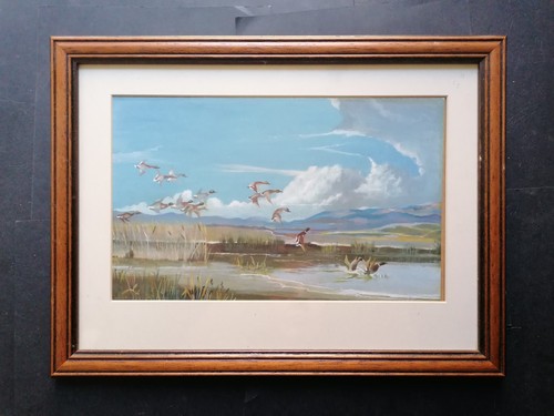 Vintage watercolour painting - vintage,