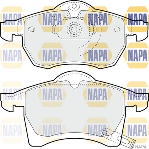 Brake pads set for - brake,