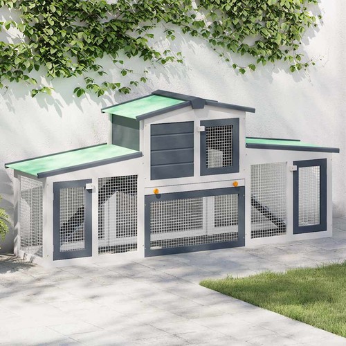 Outdoor large rabbit - outdoor, hutch
