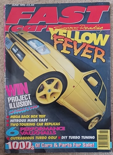 Fast car magazine - magazine, 1995