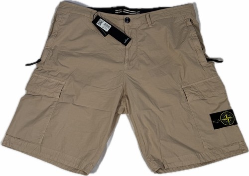 Stone island cargo shorts dove - island,