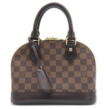 LOUIS VUITTON Louis Vuitton Damier Ebene Alma BB Shoulder Bag Handbag N41221
