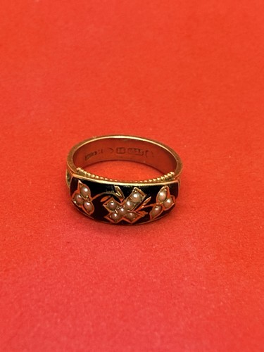 Antique georgian enamel 15ct - enamel,
