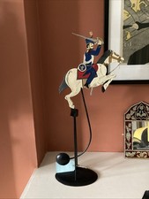 Hussar Napoleonic Kinetic Perpetual Motion Folk Art Figure