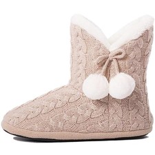 Women's Faux Fur Lined Slipper