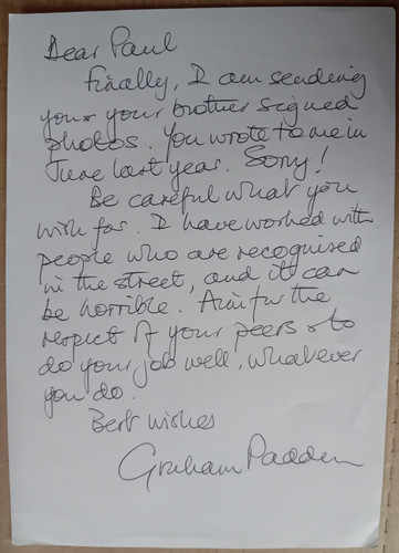 Original handwritten letter - original,