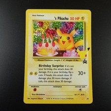 Birthday Pikachu 24 Pokemon