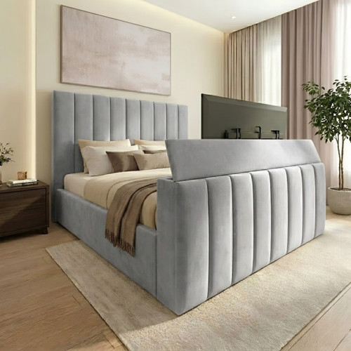Plush velvet panel upholstered - panel,