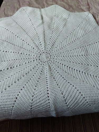 Handmade crochet point star - 12,