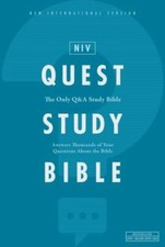 Niv, Quest Study Bible, Hardcover, Comfort - Zondervan, 9780310450818, hardcover