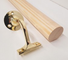 Pine 54mm mopstick round stair