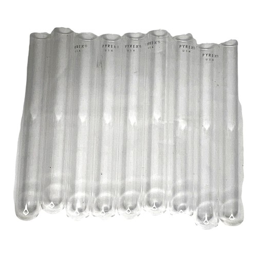 Clear glass test tubes - glass,
