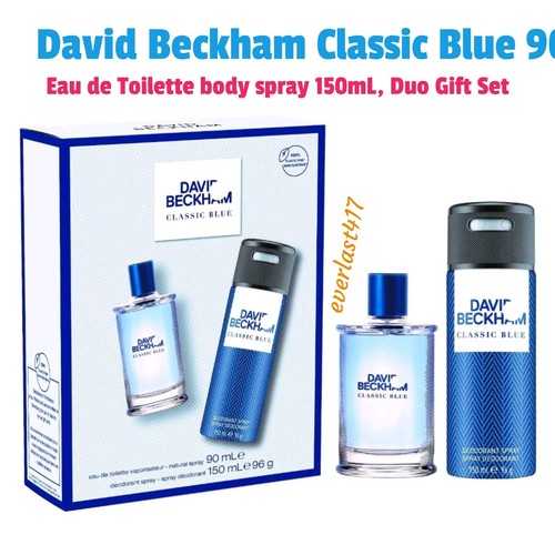 David beckham classic blue eau - david,