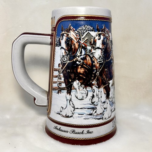 Vtg budweiser beer stein - vtg.budweiser,