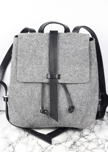 Jigsaw grey wool black - &,