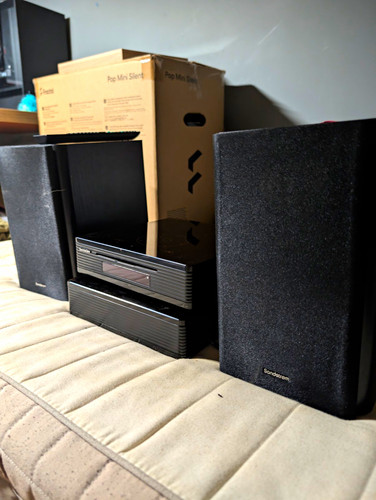 Sandstrom black mini hifi - mini,