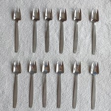 VINERS SPLAYDS -  by McArthur  - Vintage Set Of 12 forks - 18/8 Stainless Steel 