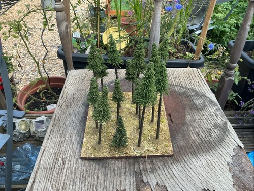 Trees mounted hardwood - trees, on