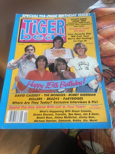 Tiger beat magazine sep - tiger,
