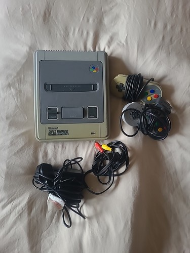 Nintendo snes console 2 - snes, console,