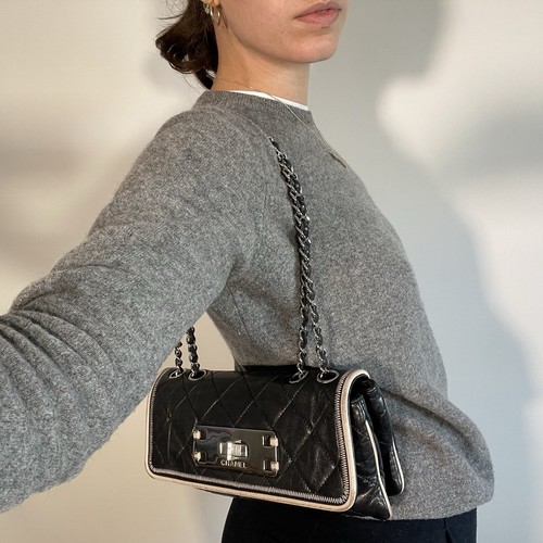 Chanel 2008 black lambskin - chanel, 2008/9