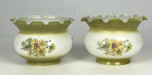 Vtg hand painted - painted, milk