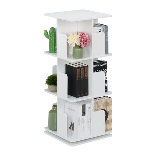 Rotating bookshelf book tower - rotating,