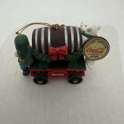 Coca cola christmas ornament - coca-cola,