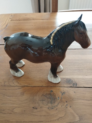Beswick brown gloss shire mare - gloss,