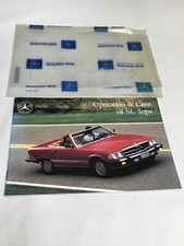 Mercedes Benz R107 Operation &