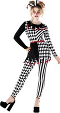 Womens Jester Costume S - XL