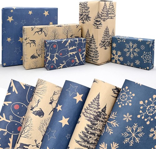 Sheets christmas kraft - sheets,