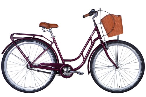 City bike for women basket - women, 28"