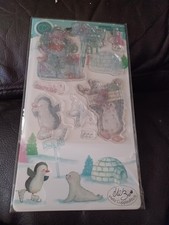 cute winter animal Stamp Set