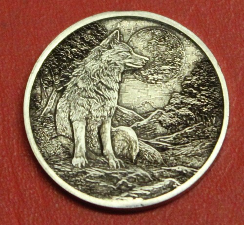 Hobo nickel wolf moon made - moon,